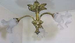 antique hanging lamp 4048