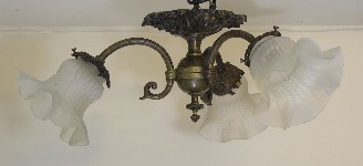 antique hanging lamp 4710