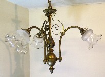 antique hanging lamp 4888